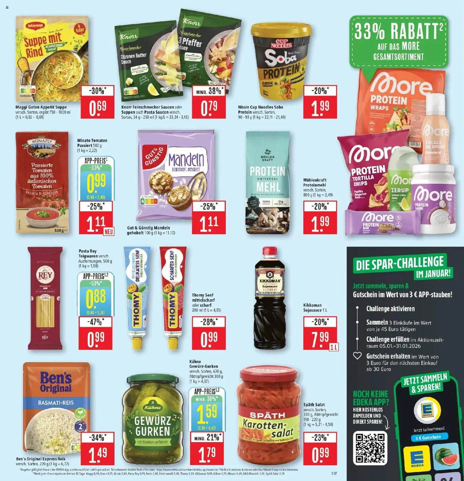 Marktkauf - Marktkauf: Wochenangebote – gültig ab 11.01.2026 | Seite: 17 | Produkte: Basmatireis, Butter, Knorr, Salat
