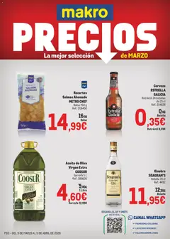 Vista previa Makro - Precios Sur válido desde el 09.03.2026