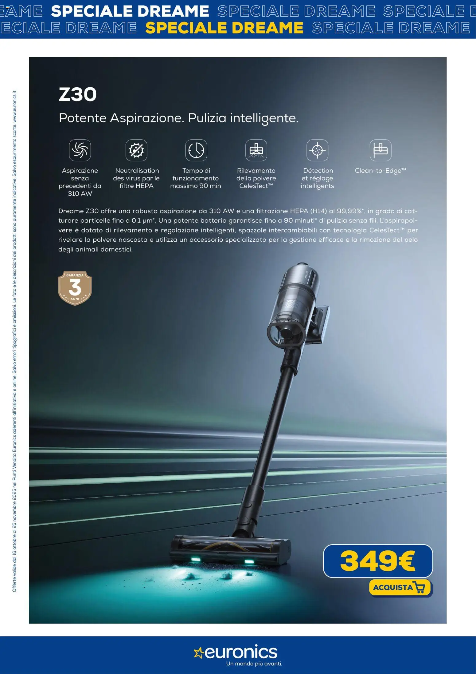 Volantino Euronics del 16.10.2025 | Pagina: 7 | Prodotti: Batteria