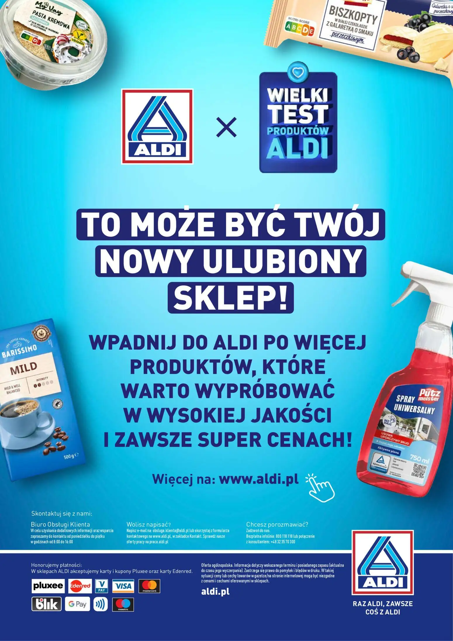 Aldi Polsko leták - Rozsmakuj się w polecanych produktach od 23.02.2026 | Strana: 34 | Produkty: Vegan, Test, Karty