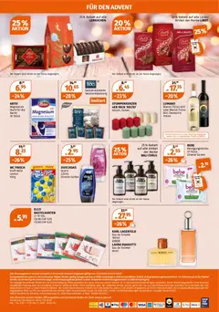 tee Genussmomente Geschenkpackung, Genussmomente Geschenkpackung, limitiert ab 30.10.2025 gültig | Seite: 25 | Produkte: Eau de toilette, Merlot, Reinigungstücher, Uhr