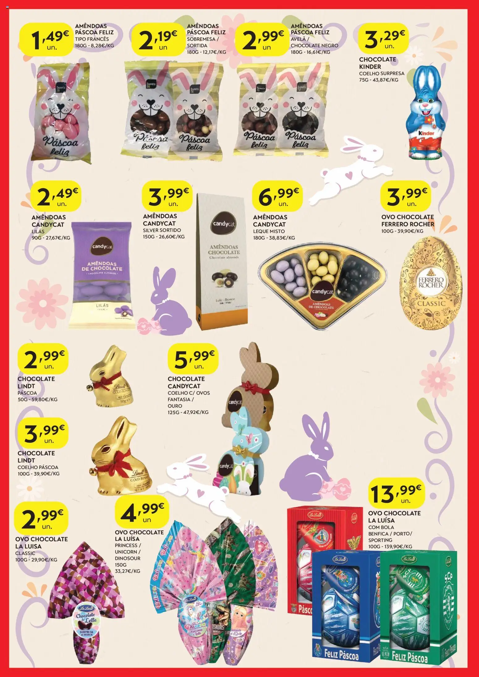 Spar - folheto │ válido de 17.03.2026 | Página: 6 | Produtos: Ferrero rocher, Ovos, Chocolate, Coelho