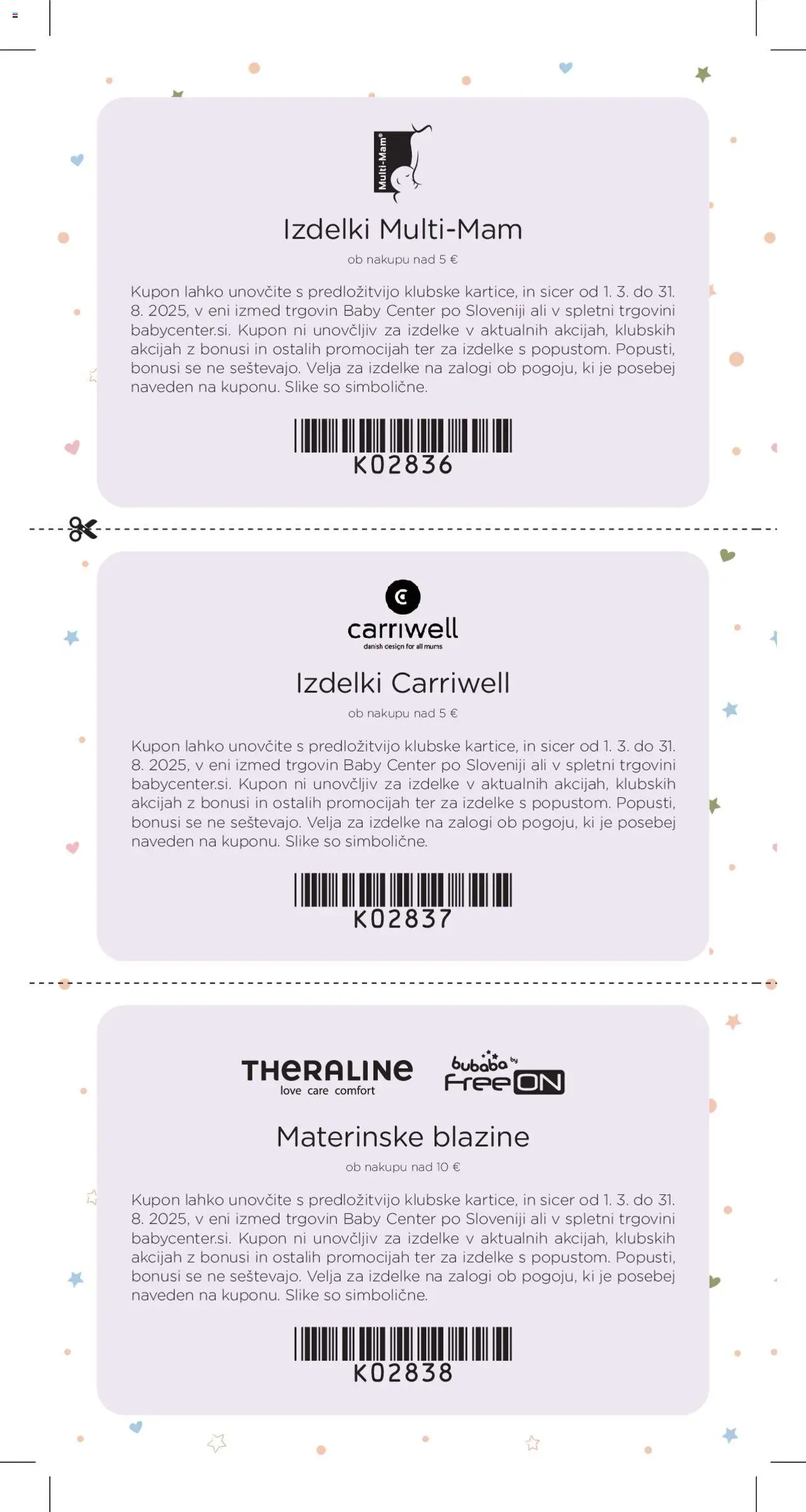 Baby center katalog nosečka │ velja od 01.07.2025 | Stran: 16