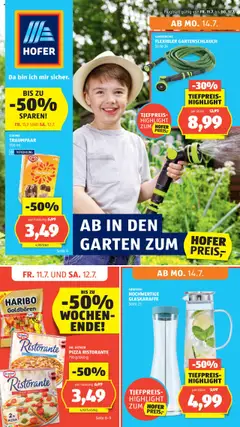 Vorschau von dem Prospekt - Hofer Flugblatt gültig ab 11.07.2025