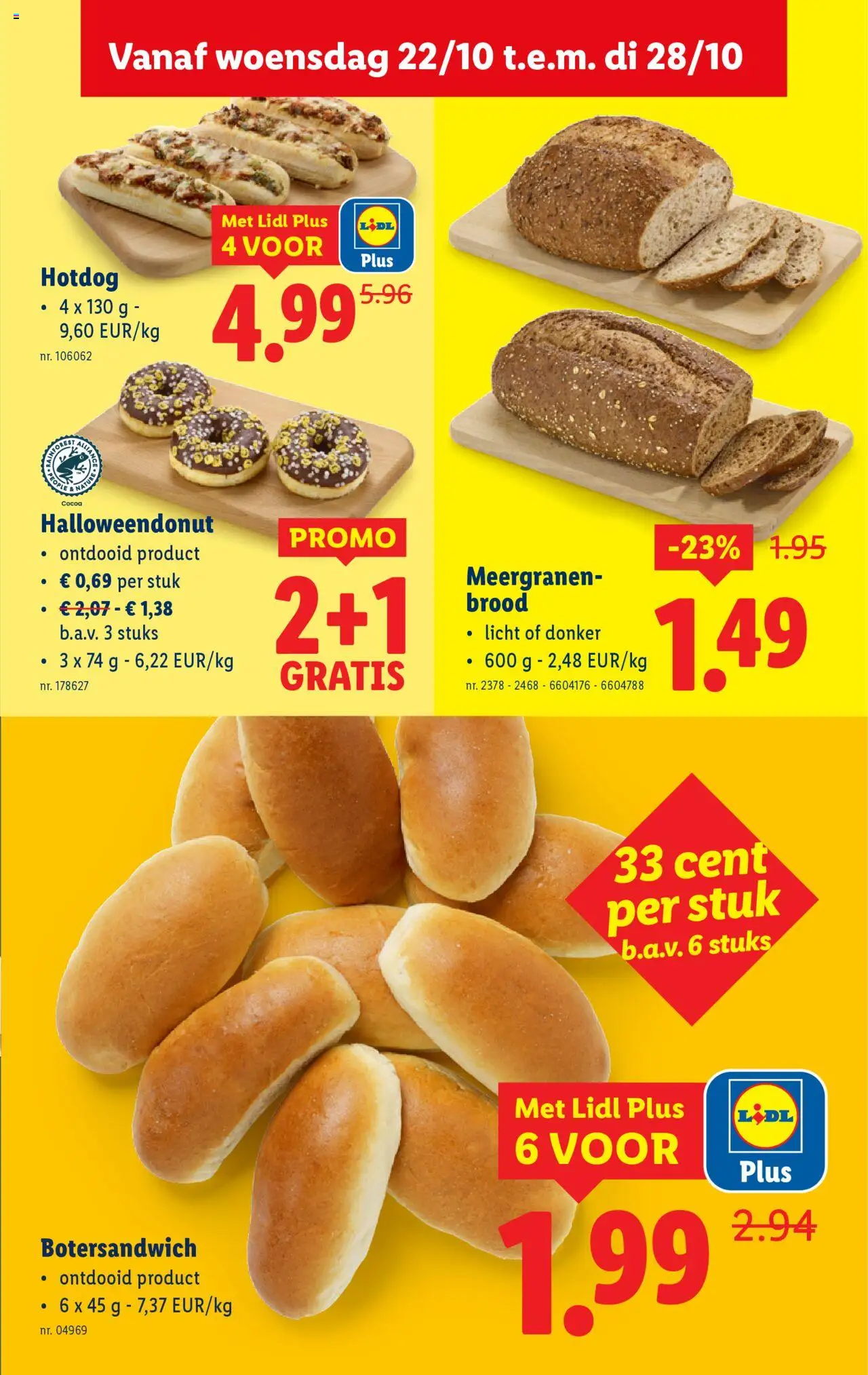 {H1} | Pagina: 17 | Producten: Sandwich, Hotdog, Brood