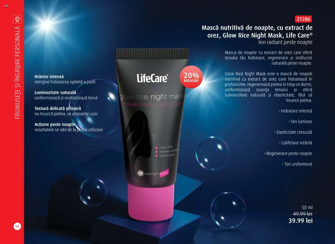 Noul catalog Life Care – valabil de la 01.10.2025 | Pagină: 98 | Produse: Orez, Pește