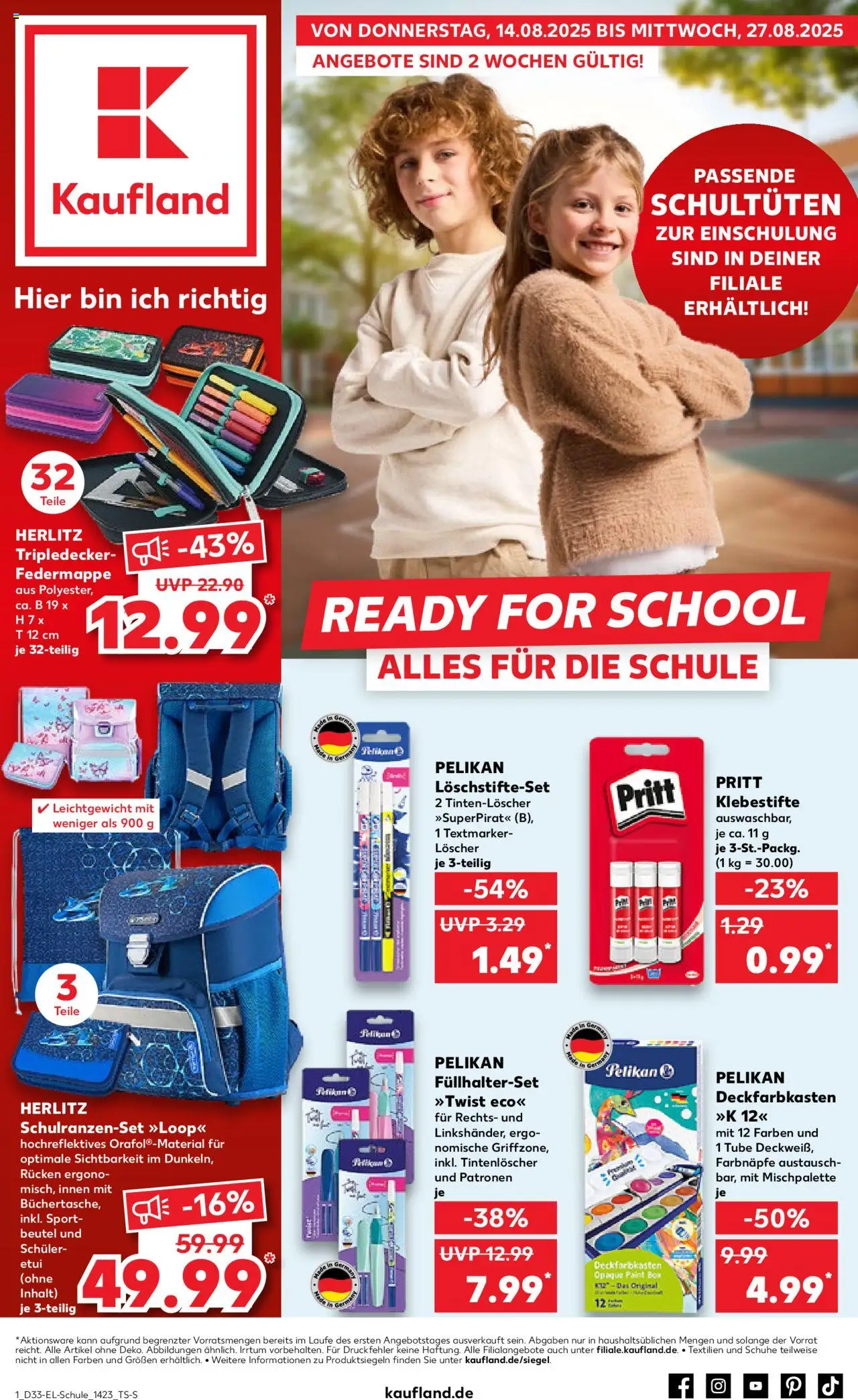 Kaufland prospekt Bremen	 - gültig ab dem 14.08.2025 | Seite: 1 | Produkte: Box