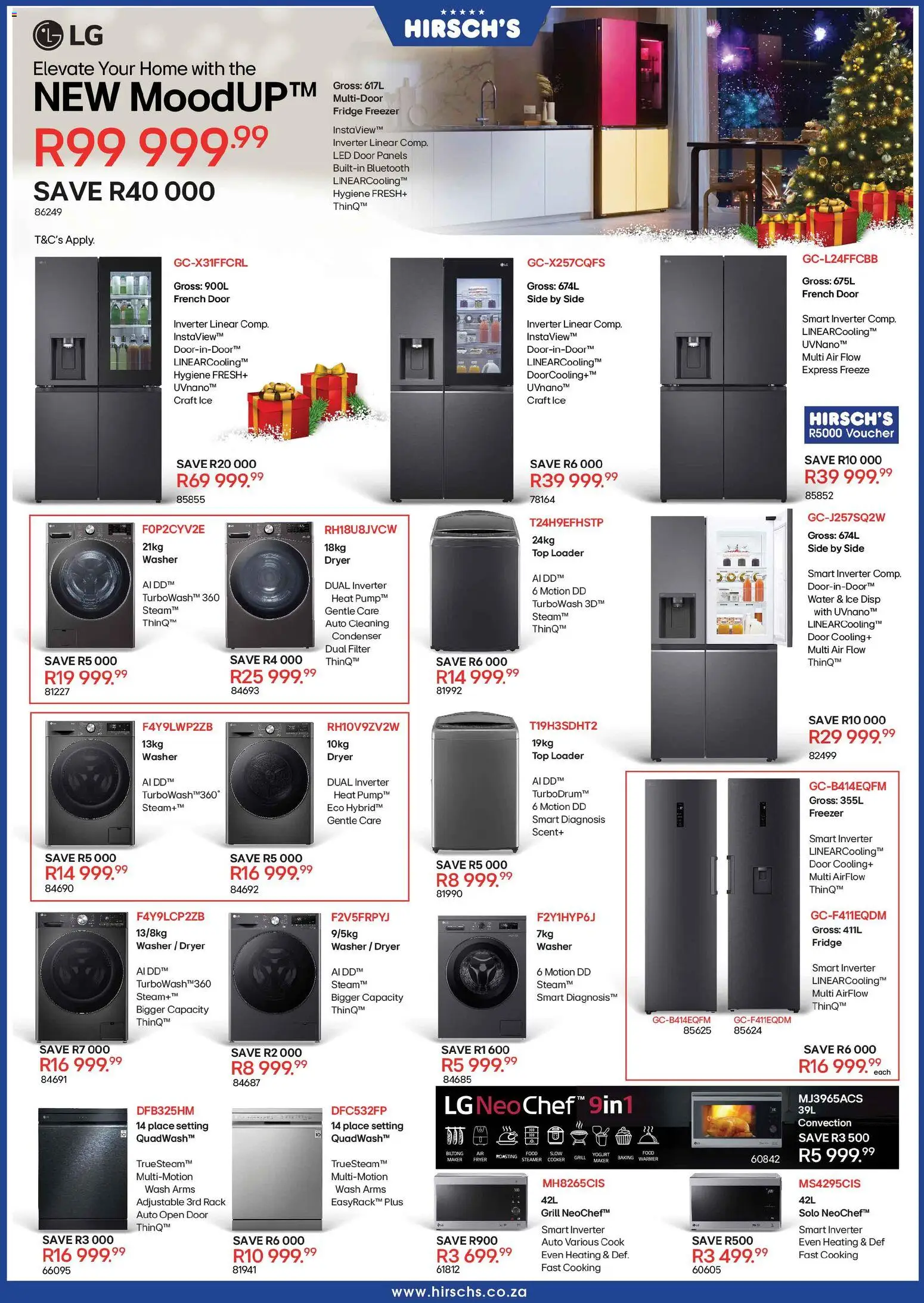 New Hirsch's catalogue – valid from 01.12.2025 | Page: 4 | Products: Freezer, Dryer, Grill, Water
