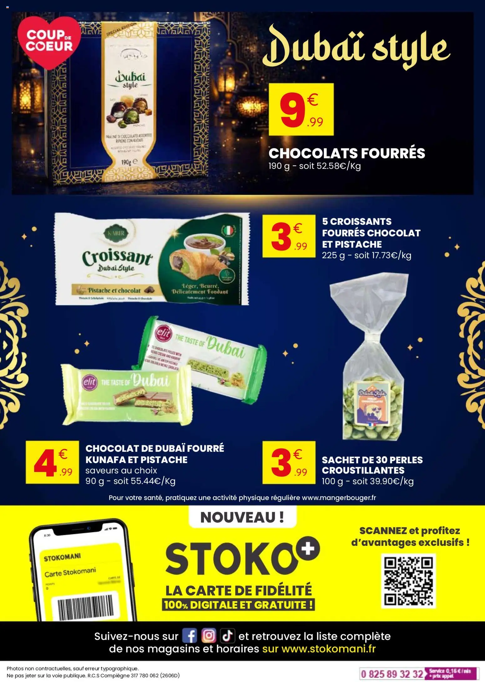 {H1} | Page: 18 | Produits: Chocolat, Thé