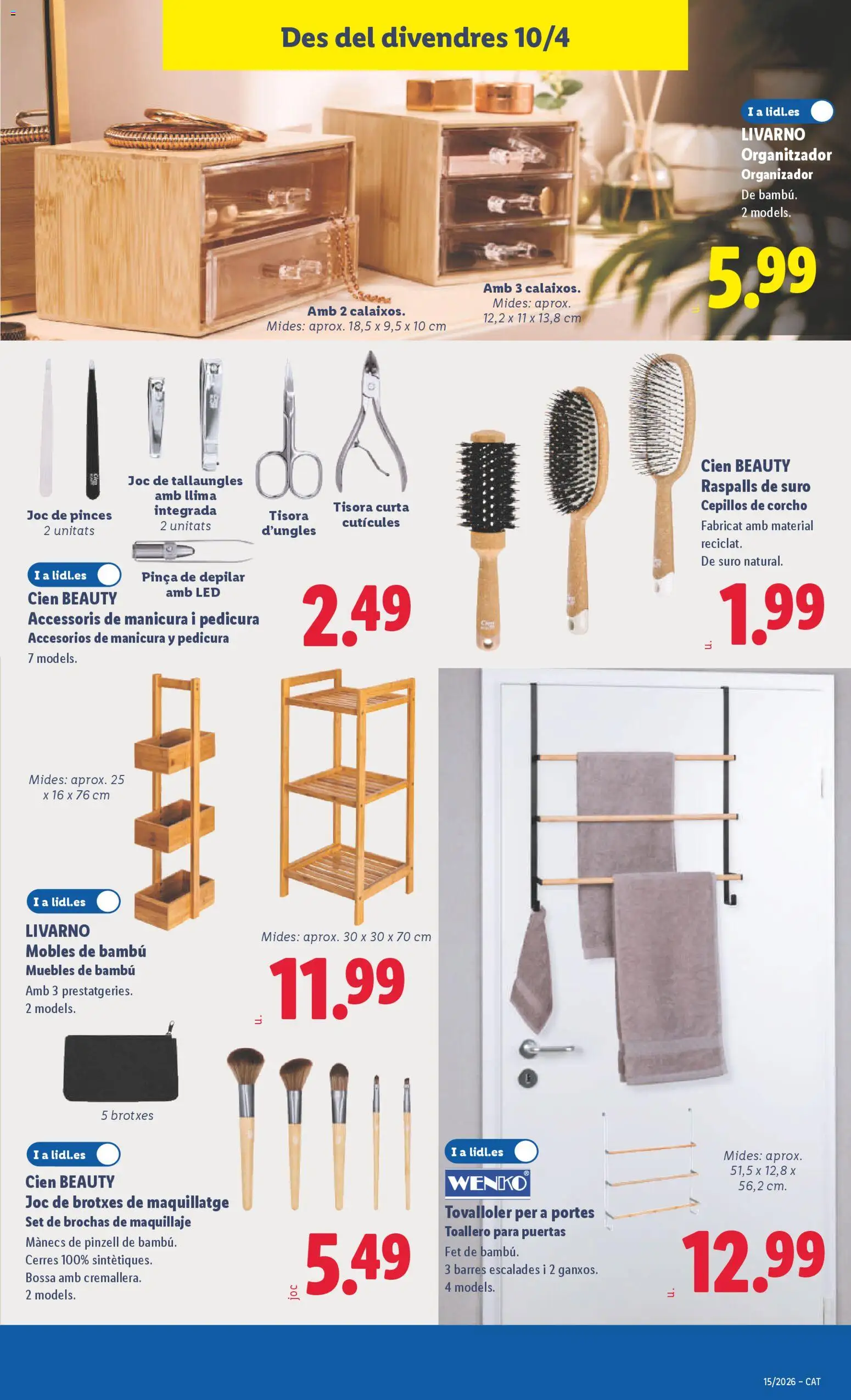 Lidl folleto de bazar │ válido desde el 06.04.2026 | Página: 17