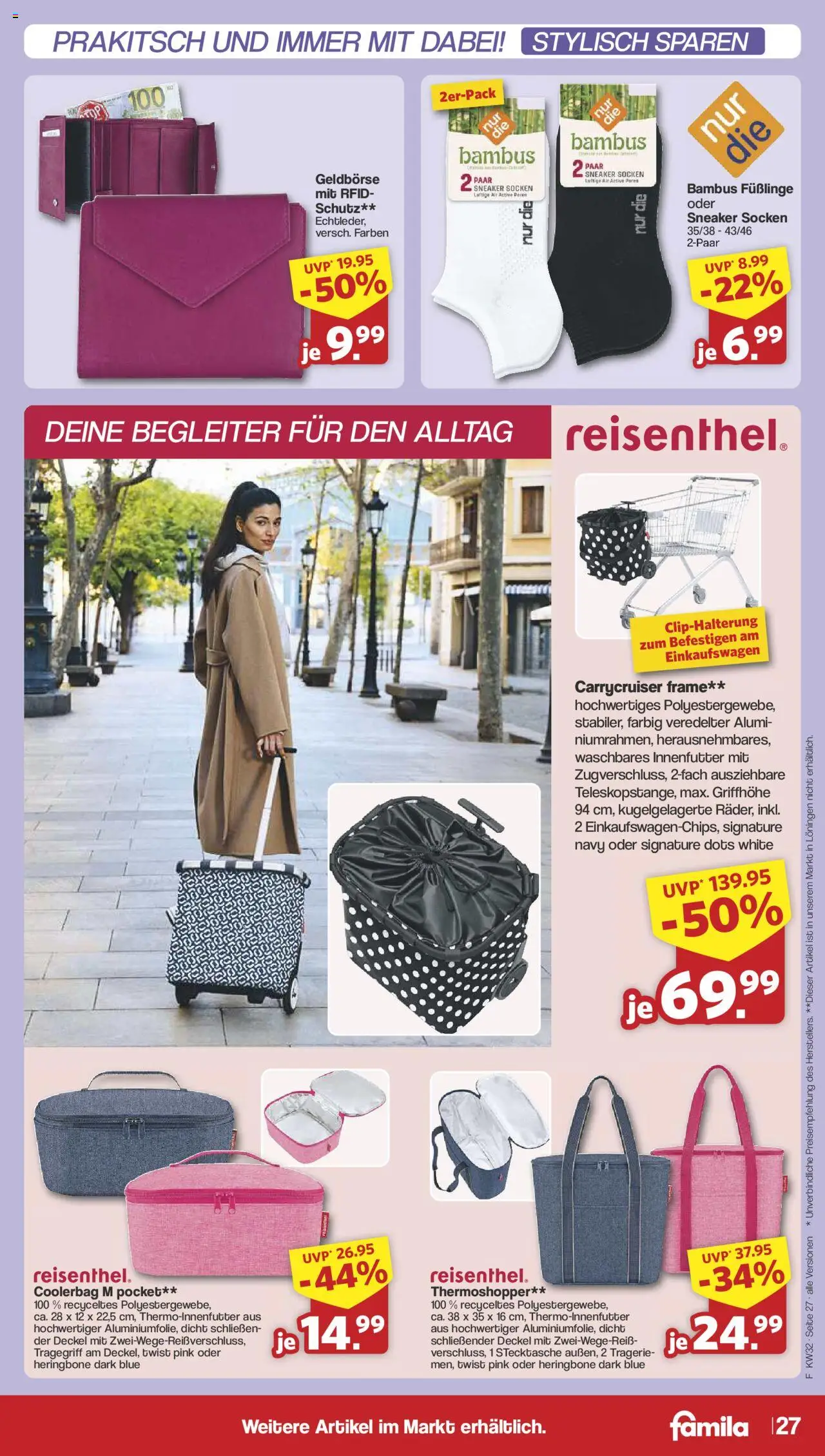 Famila Nordwest Prospekt 	 - gültig ab dem 03.08.2025 | Seite: 30 | Produkte: Socken