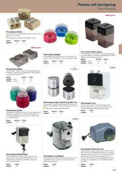 Office Depot - Kontorskatalog 2024   - Förhandsvisning av reklamblad från butik Office Depot aktuell från 15.02.2024 | Sida: 141 | Produkter: Pennvässare