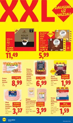 LIDL leidinys│galioja nuo 14.08.2025 | Puslapis: 20 | Prekių: Kiaulienos, Kava, Kumpis, Dešra