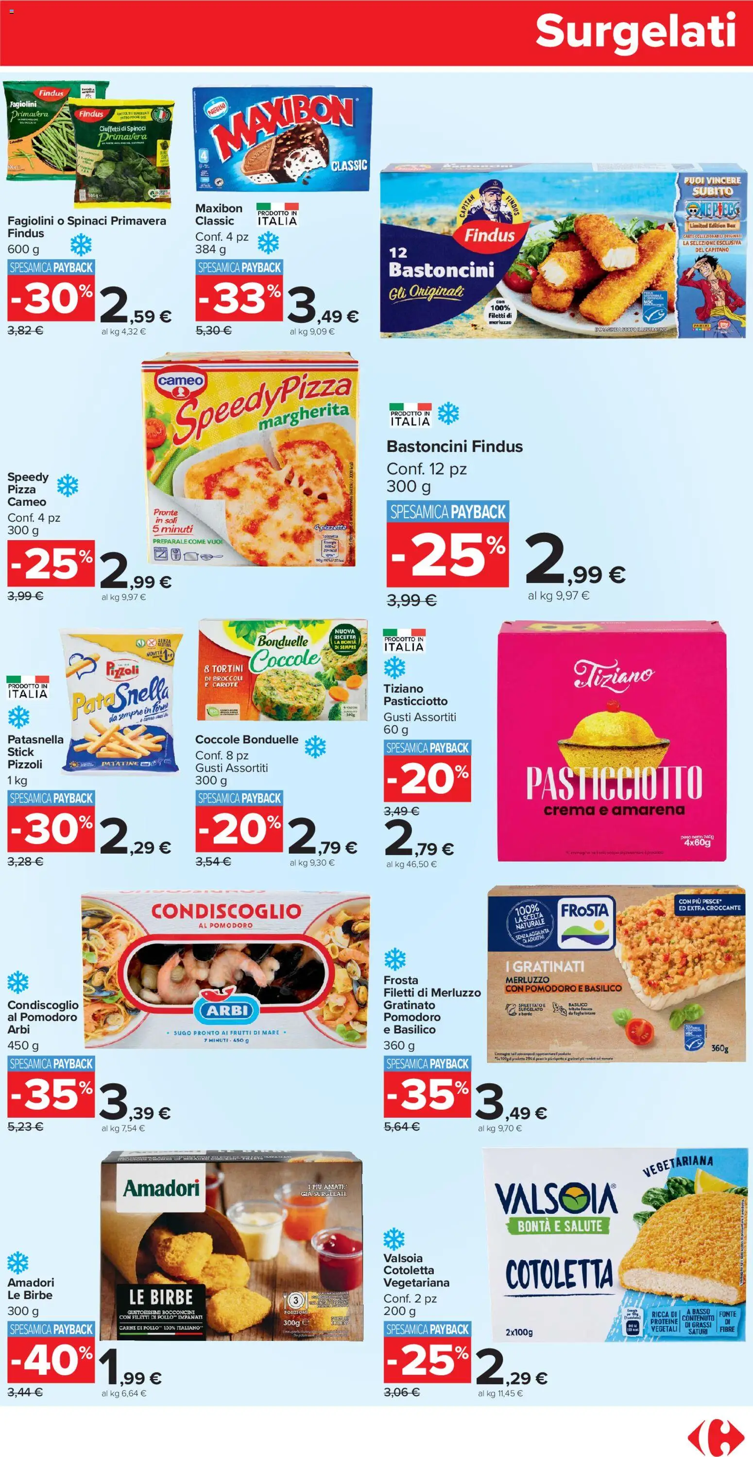 Volantino Carrefour del 02.01.2026 | Pagina: 9 | Prodotti: Crema, Pesce, Basilico, Broccoli