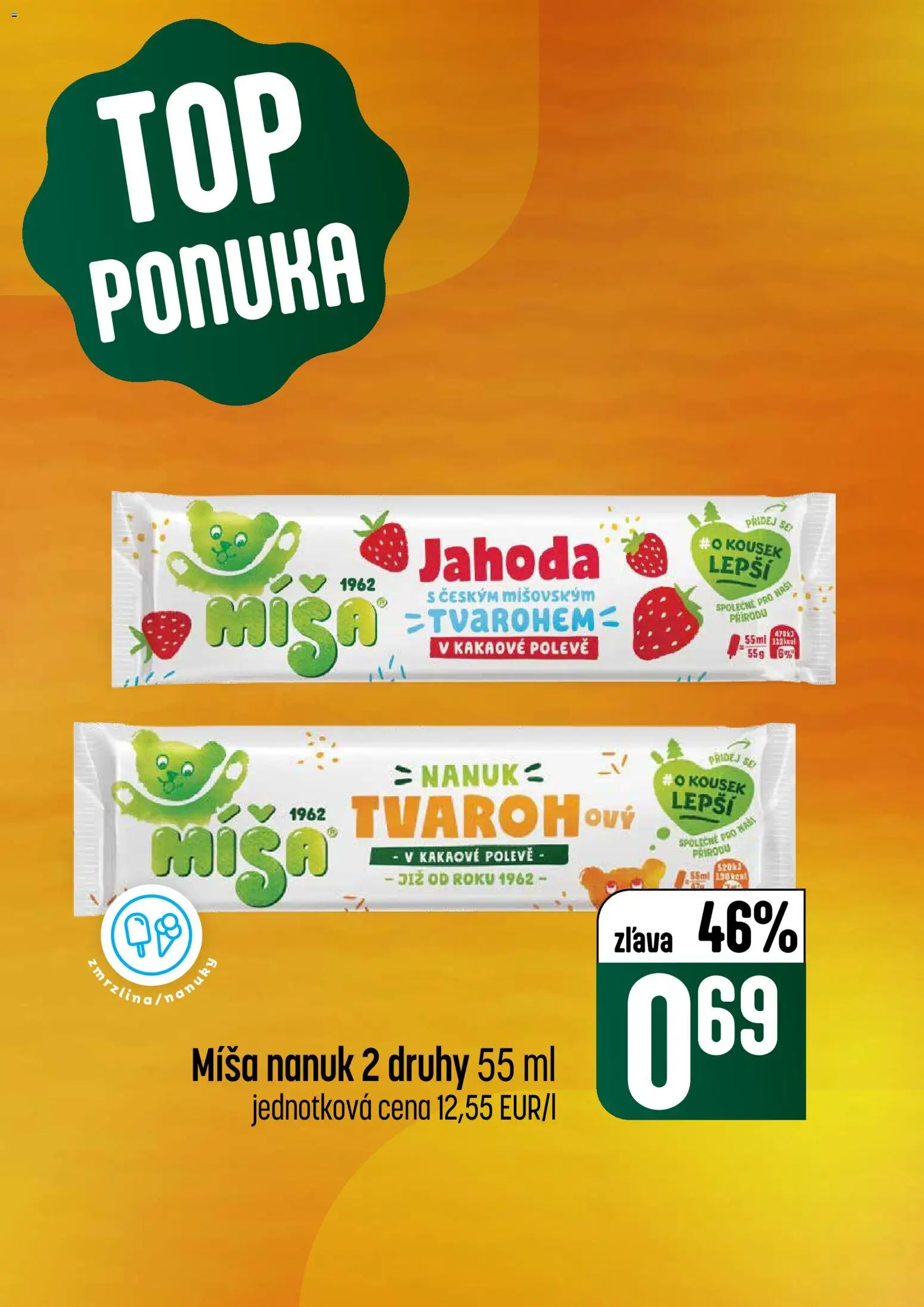 Nové COOP Jednota akcie – leták je platný od 16.04.2026 | Strana: 5 | Produkty: Nanuk