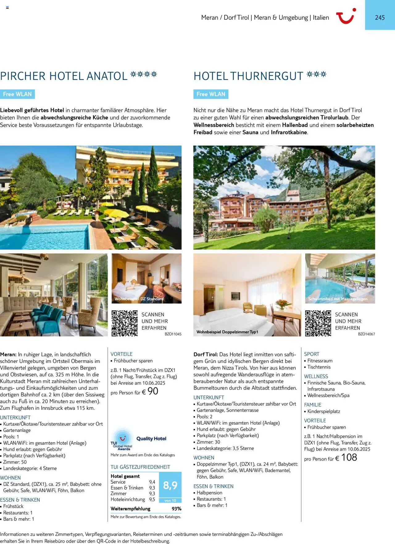 TUI Prospekt 	 – gültig ab 01.11.2024 | Seite: 245 | Produkte: Babybett, Küche