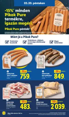 Lidl akciós újság - amely érvényes a következő dátumtól: 19.03.2026 | Oldal: 32