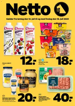 Eksempel på tilbudsavis Netto - Tilbudsavis fra butik Netto gyldig fra 12.07.2025