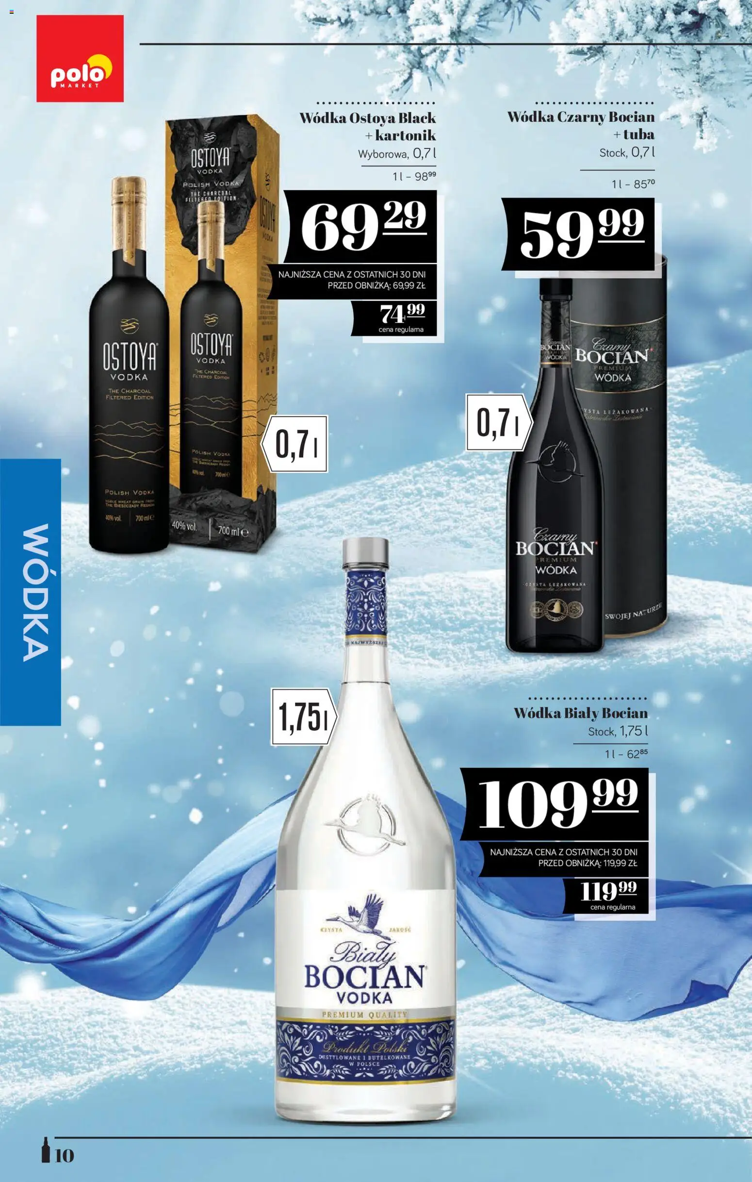 POLOmarket Katalog - Alkoholi od 12.12.2025 | Strona: 10 | Produkty: Wódka bocian, Wódka Czarny bocian, Vodka, Wódka