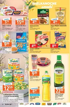 Pogląd oferty "E.Leclerc gazetka" - ważna od 24.03.2026 | Strona: 14 | Produkty: Pieczywo, Karta, Kosz, Naczynie żaroodporne