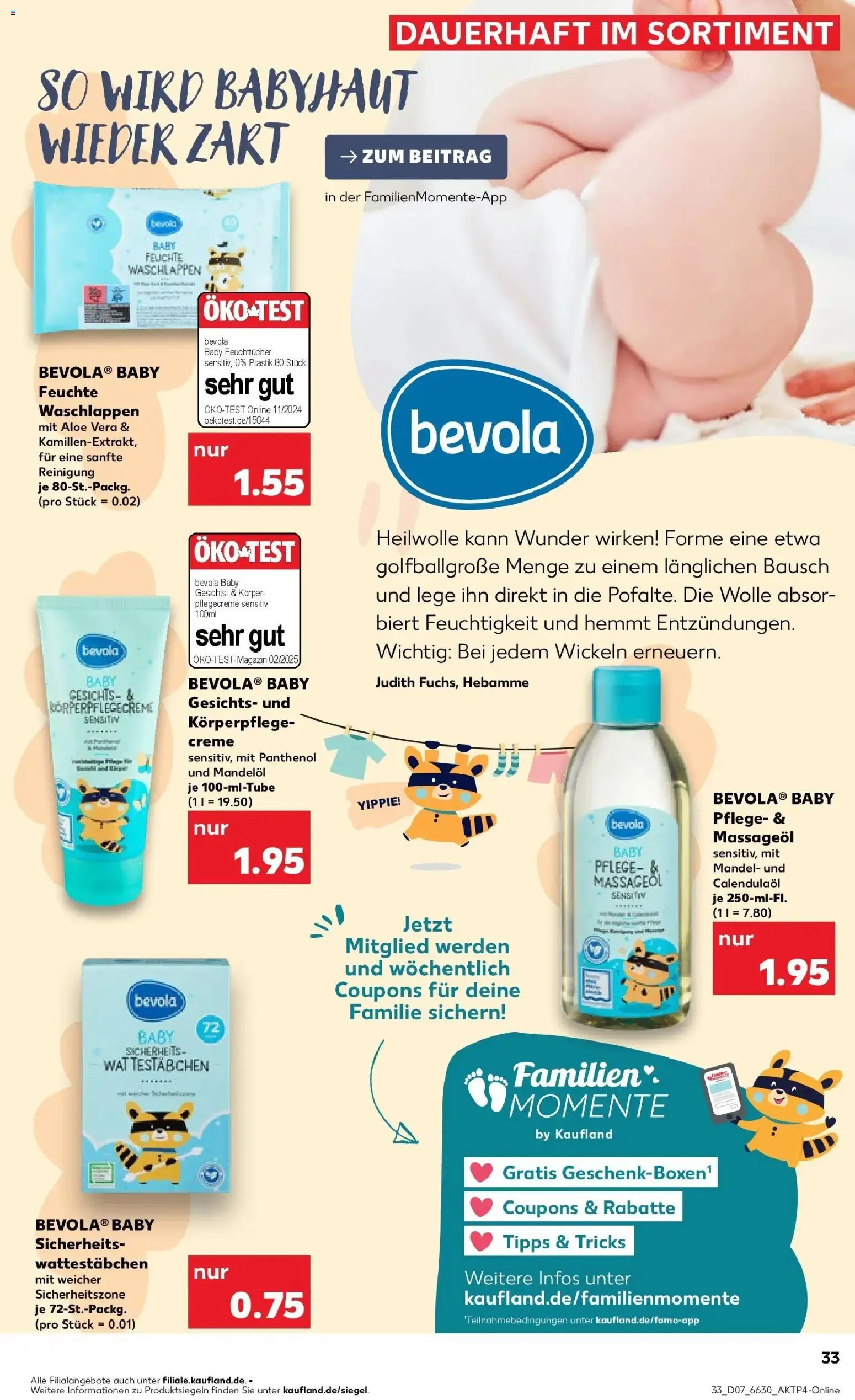 Kaufland prospekt Olpe	 – gültig ab 12.02.2026 | Seite: 41 | Produkte: Wattestäbchen, Creme, Massageöl