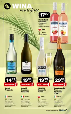 Netto gazetka - Mocna Kolekcja od 01.07.2025 | Strona: 3 | Produkty: Monte Santi, Prosecco
