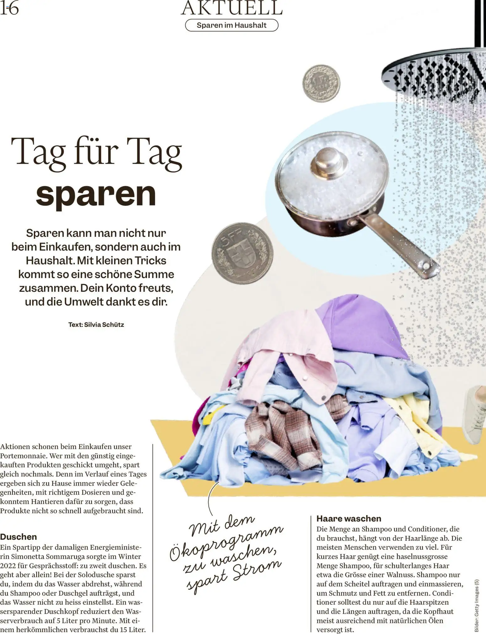 Migros Magazin – gültig ab 12.01.2026 | Seite: 16 | Produkte: Shampoo, Conditioner, Duschgel, Bilder