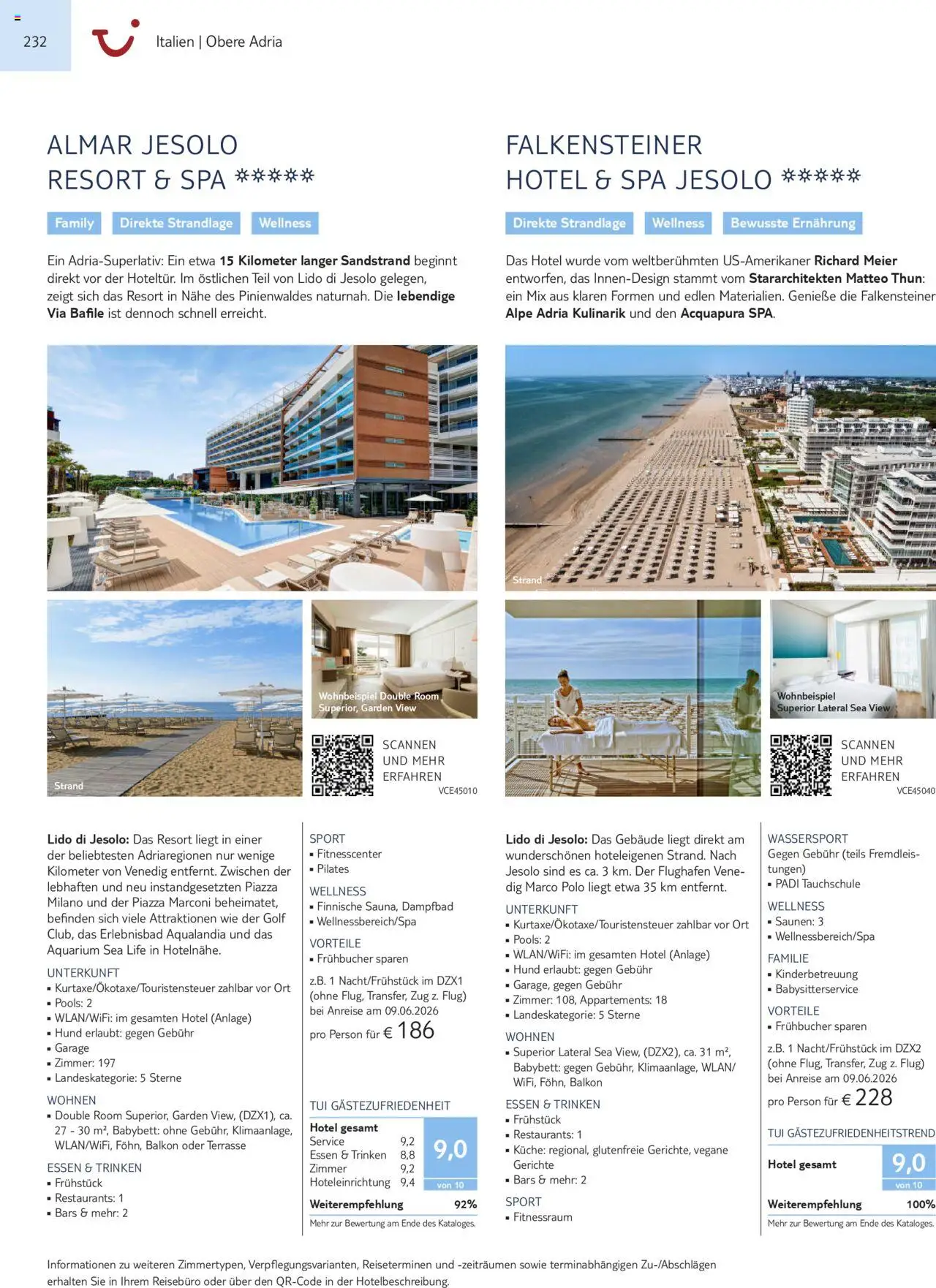 TUI Urlaub mit eigener Anreise 2025/26 – gültig ab 01.11.2025 | Seite: 232 | Produkte: Babybett, Küche