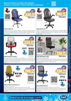 Anteprima del volantino Volantino Buffetti	 valido a partire dal 01.11.2025 | Pagina: 3 | Prodotti: Braccioli, Poltrona, Sedia
