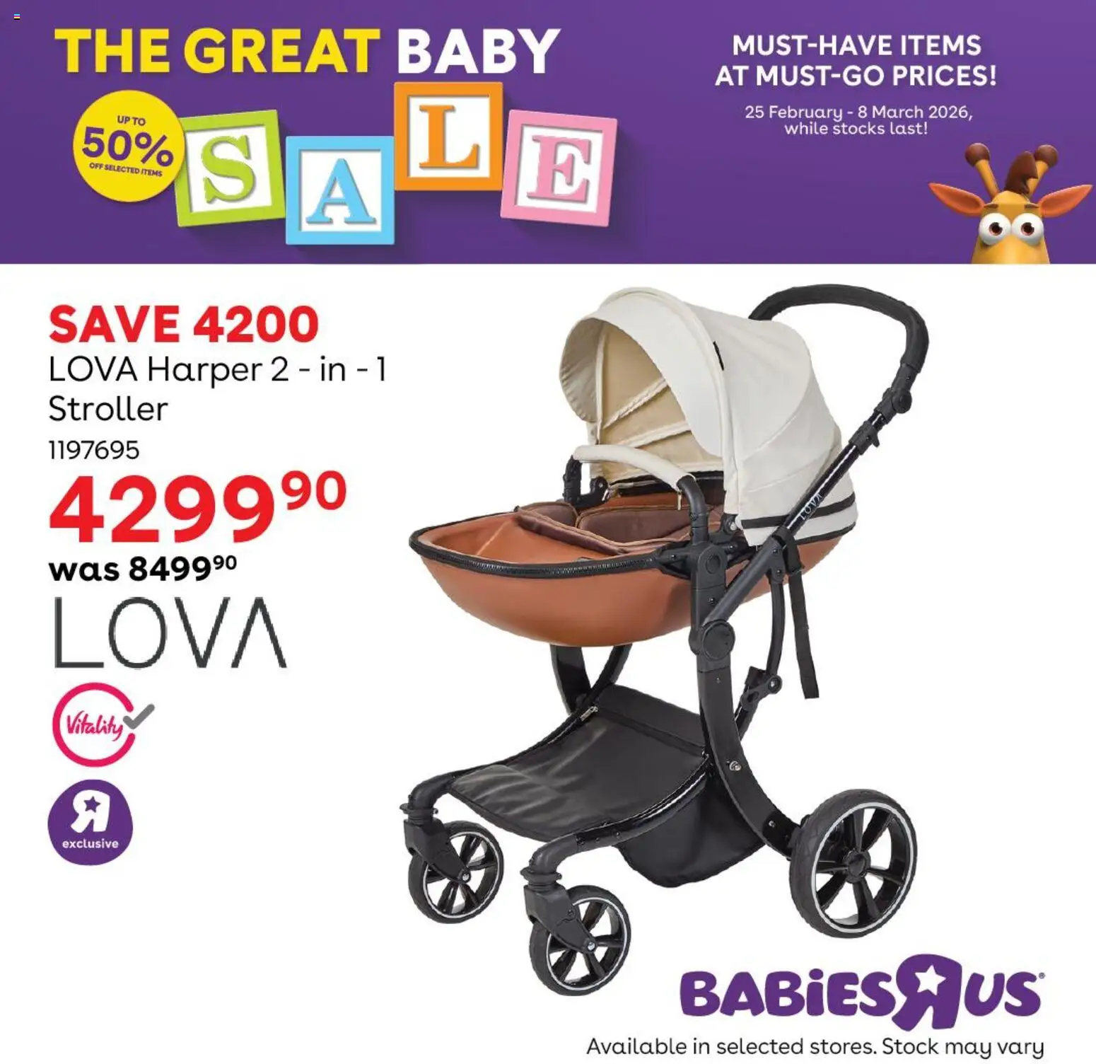 New Babies R Us catalogue – valid from 25.02.2026 | Page: 5 | Products: Stock
