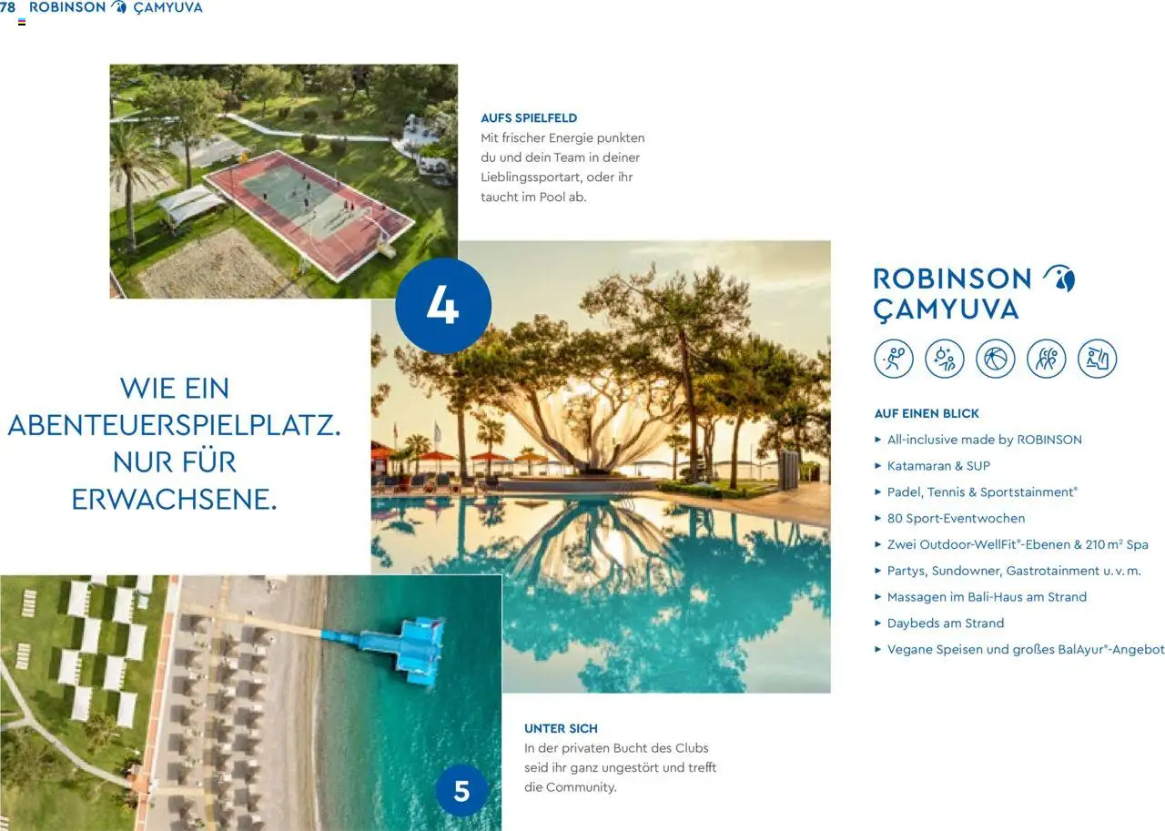 TUI Robinson 2024/25 - Unsere Clubs & Storys - gültig ab dem 04.11.2024 | Seite: 78 | Produkte: SUP