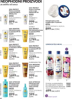 SUN+ SENSITIVE Hidratantna krema za sunčanje SPF 50, Hidratantna krema za sunčanje SPF 50 - pregled AVON kataloga - važi od 28.02.2026 | Strana: 204 | Proizvode: Puter, Krema, Krema za sunčanje