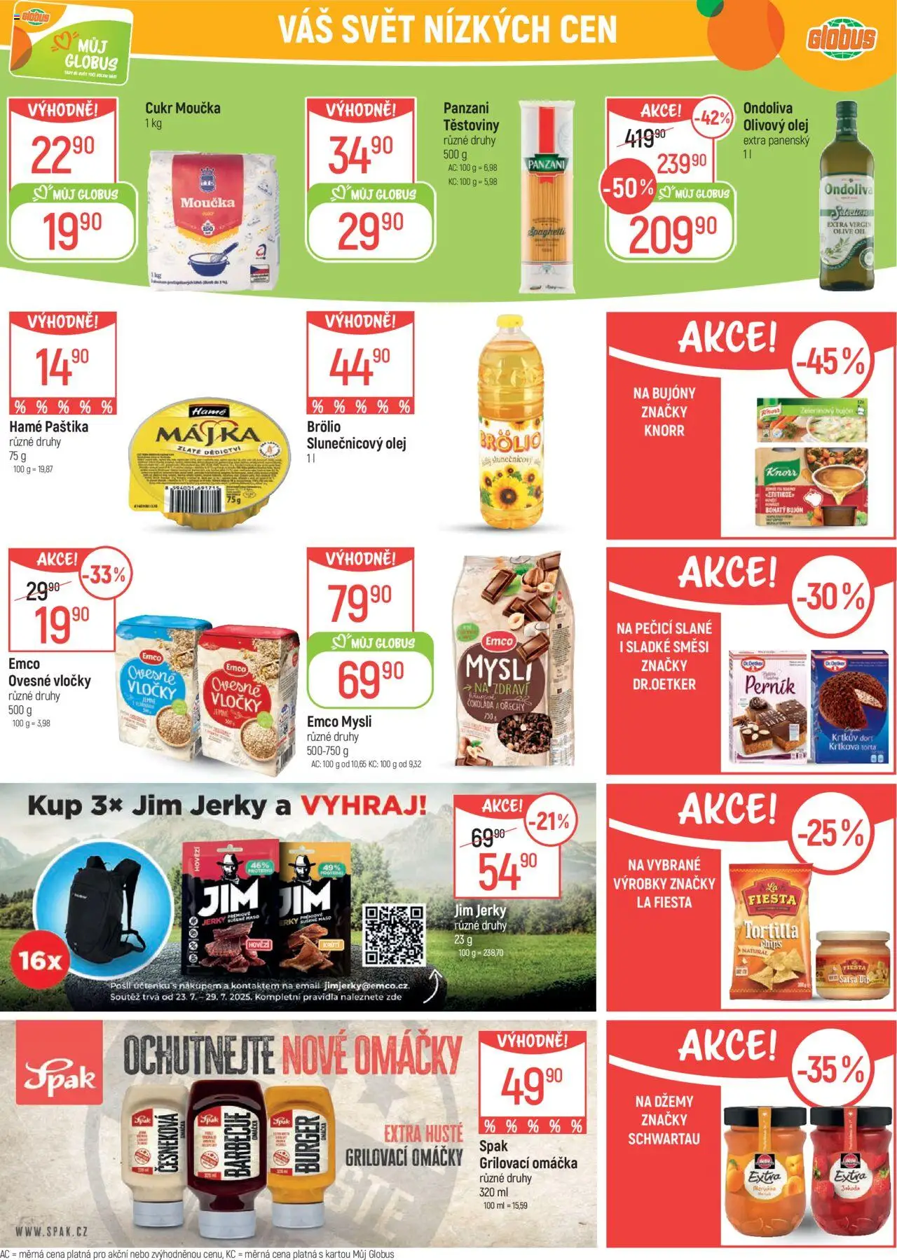 Globus leták - Ostrava od 23.07.2025 | Strana: 26 | Produkty: Emco Mysli, Čokoláda, Knorr, Paštika