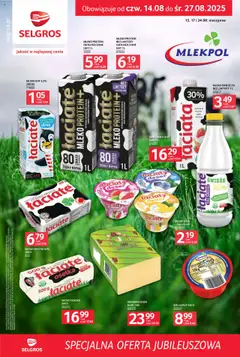Pogląd oferty "Selgros cash&carry Gazetka - Specjalna oferta jubileuszowa" - ważna od 14.08.2025