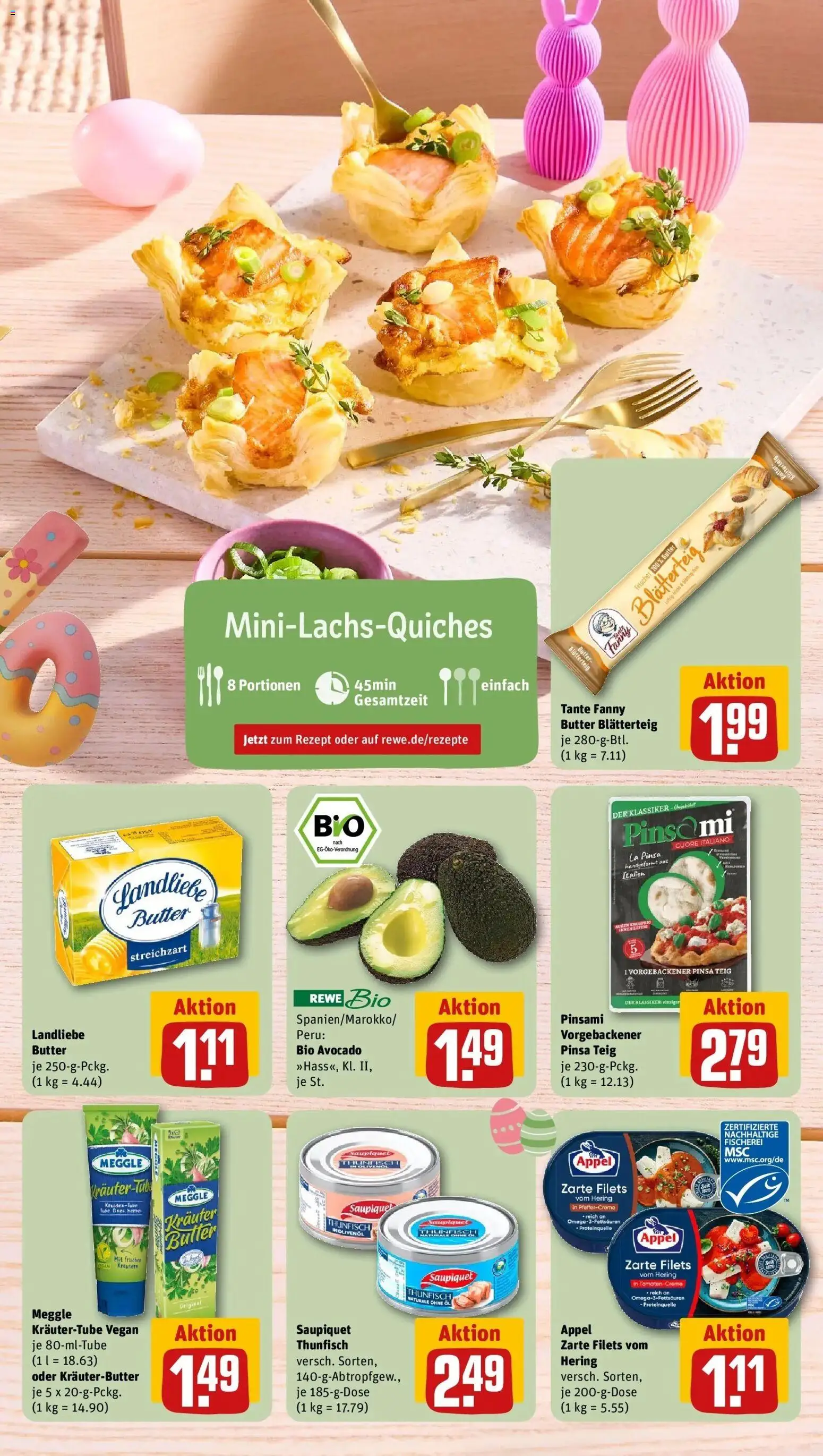 Rewe Prospekt Tübingen / Lustnau	 – gültig ab 30.03.2026 | Seite: 5 | Produkte: Butter, Öl, Olivenol, Kräuterbutter