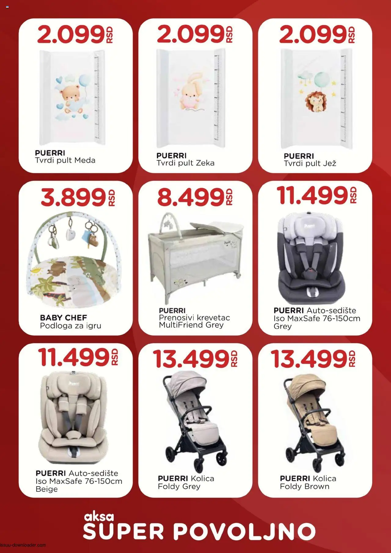 Aksa katalog - važi od 17.10.2025 | Strana: 8 | Proizvode: Kolica