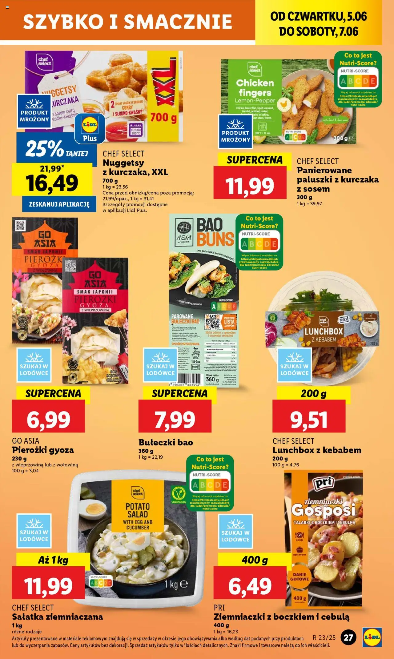 Lidl Gazetka od 05.06.2025 | Strona: 33 | Produkty: Curry, Paluszki, Wieprzowina, Wołowina