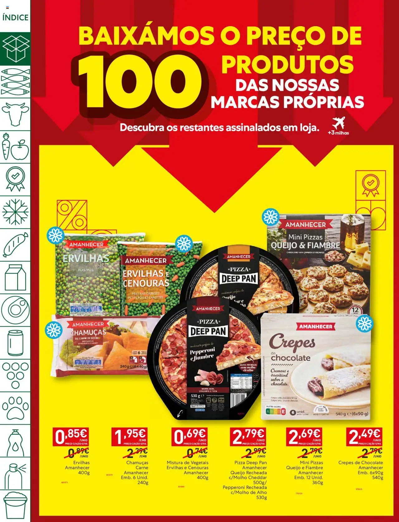 Recheio folheto │ válido de 16.09.2025 | Página: 2 | Produtos: Chocolate, Cheddar, Carne, Massa