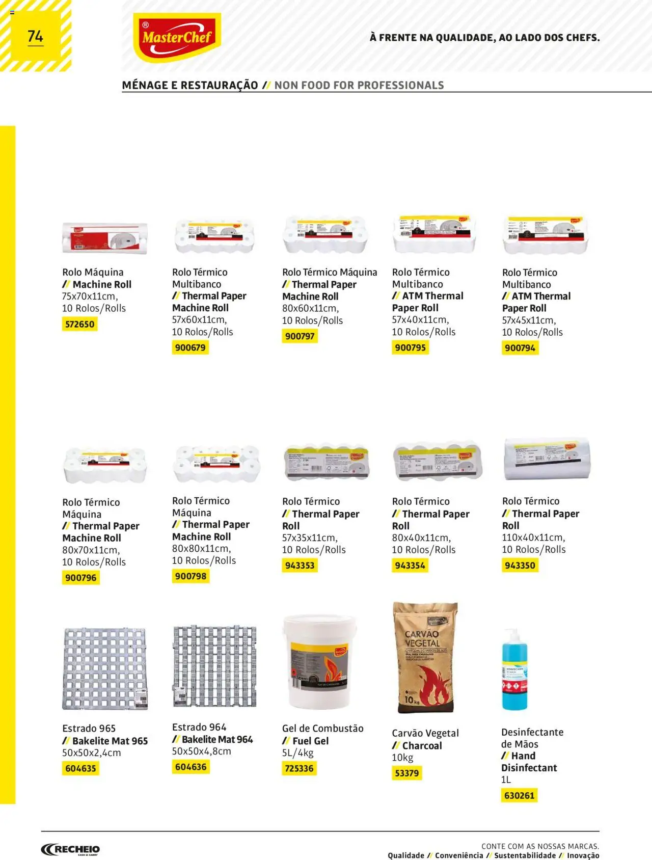 Recheio MasterChef │ válido de 22.03.2024 | Página: 74 | Produtos: Carvão vegetal