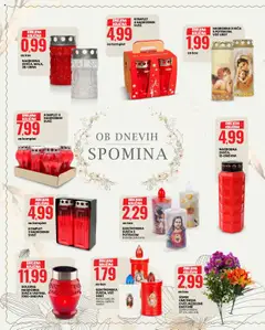 Eurospin katalog akcije – veljaven od 09.10.2025 | Stran: 14 | Izdelki: Sveča, Baterije, Kos, Barva