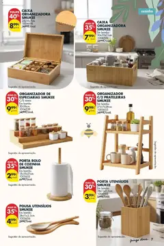 Pré-visualização ORGANIZADOR DE ESPECIARIAS SMUKEE, C/3 níveis Em bambu 30-56cm válido de 07.04.2026 | Página: 7 | Produtos: Porta, Caixa, Organizador