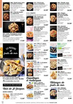 Thiriet - Prévisualisation de Thiriet Catalogue livraison à domicile  valide à partir de 01.01.2026 | Page: 50 | Produits: Poêle, Champagne, Homard, Noix