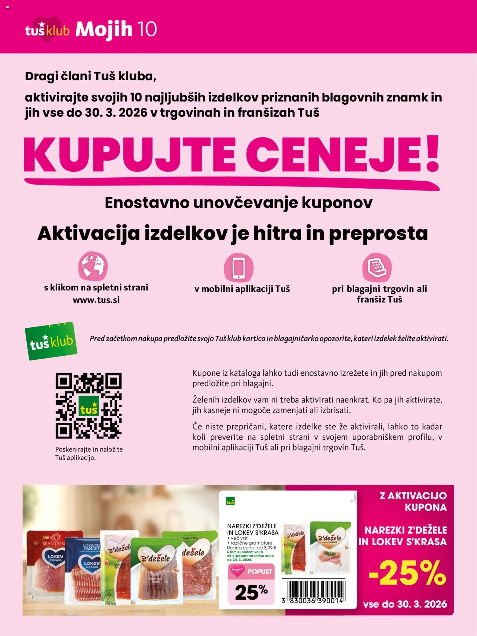 Novi Tuš katalog ponudbe – veljaven od 09.01.2026 | Stran: 2