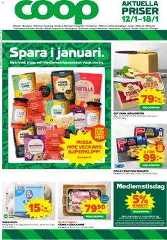 Coop - erbjudanden - Förhandsvisning av reklamblad från butik Coop aktuell från 12.01.2026
