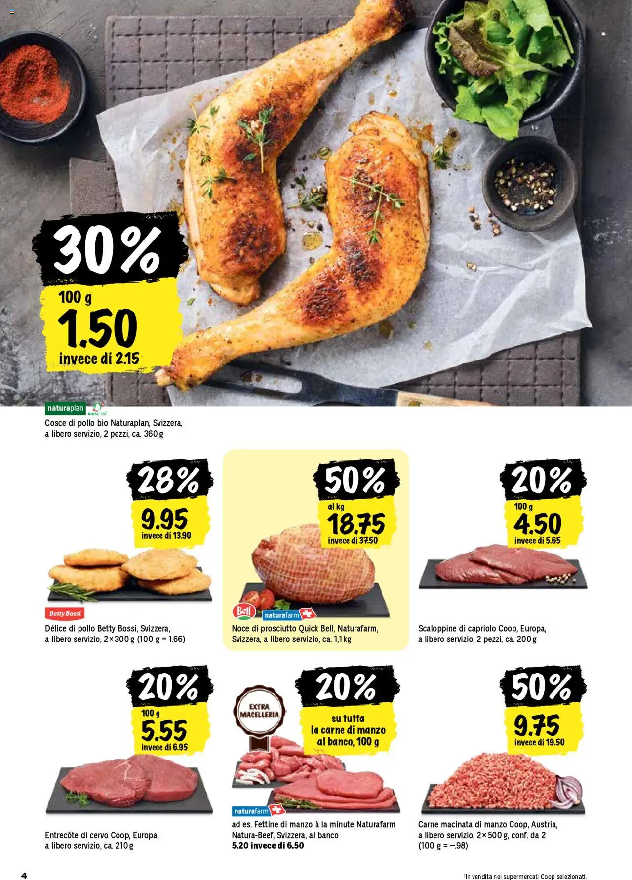 Coop - Una settimana di azioni – gültig ab 23.10.2025 | Seite: 4