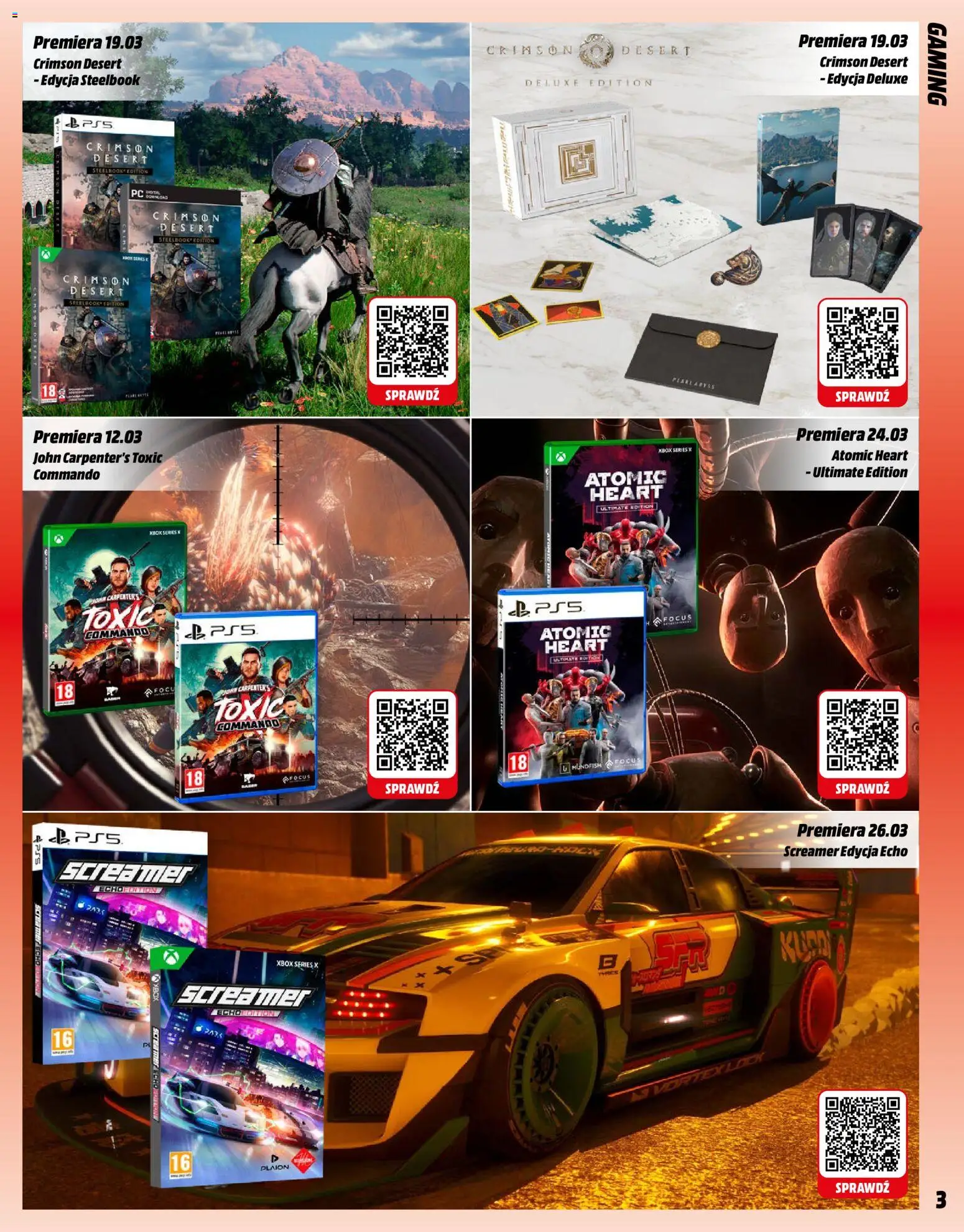 Media Markt promocje od 01.03.2026 | Strona: 3 | Produkty: Xbox