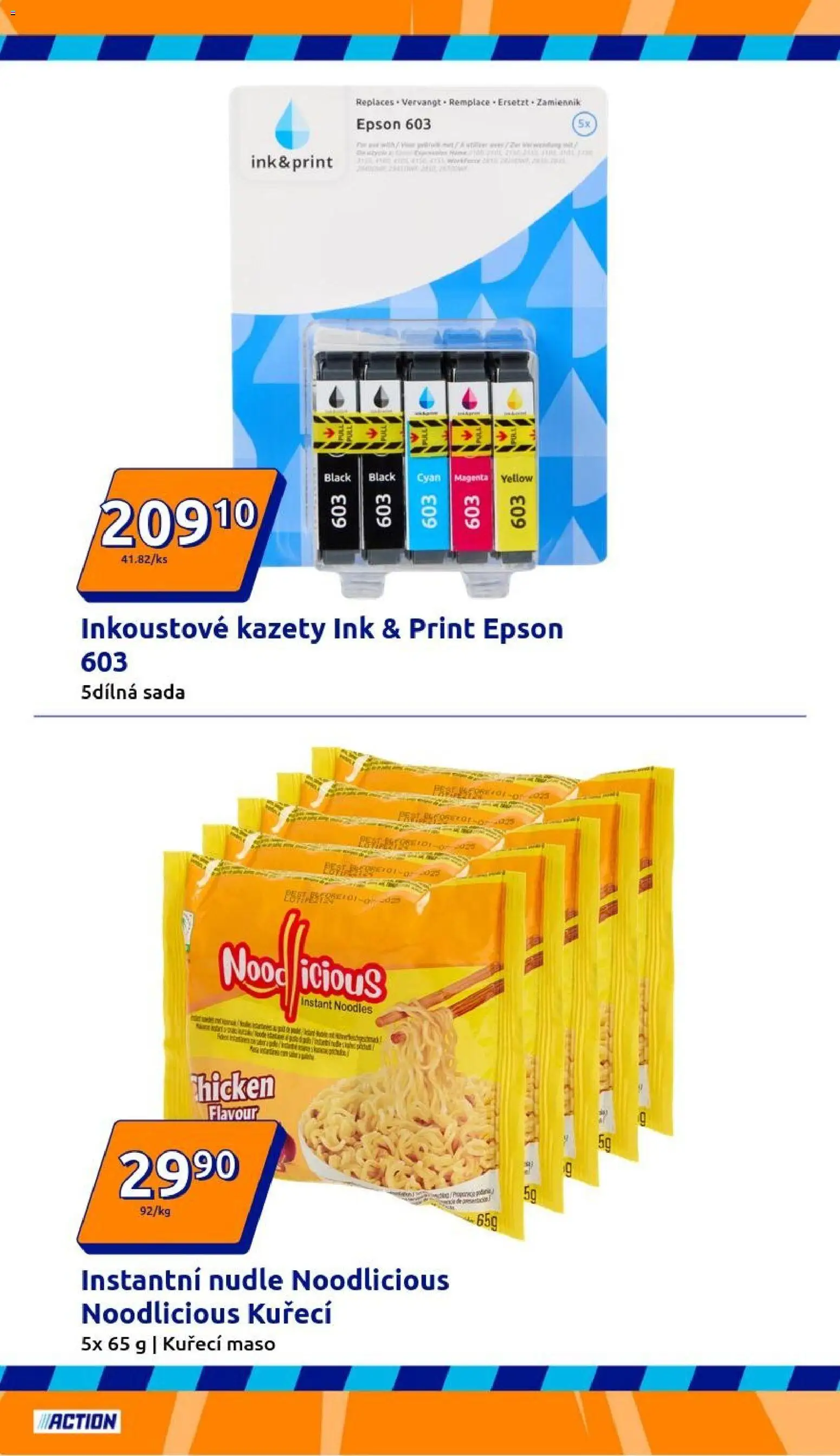 Action leták od 07.01.2026 | Strana: 8 | Produkty: Kuřecí maso, Maso, Nudle