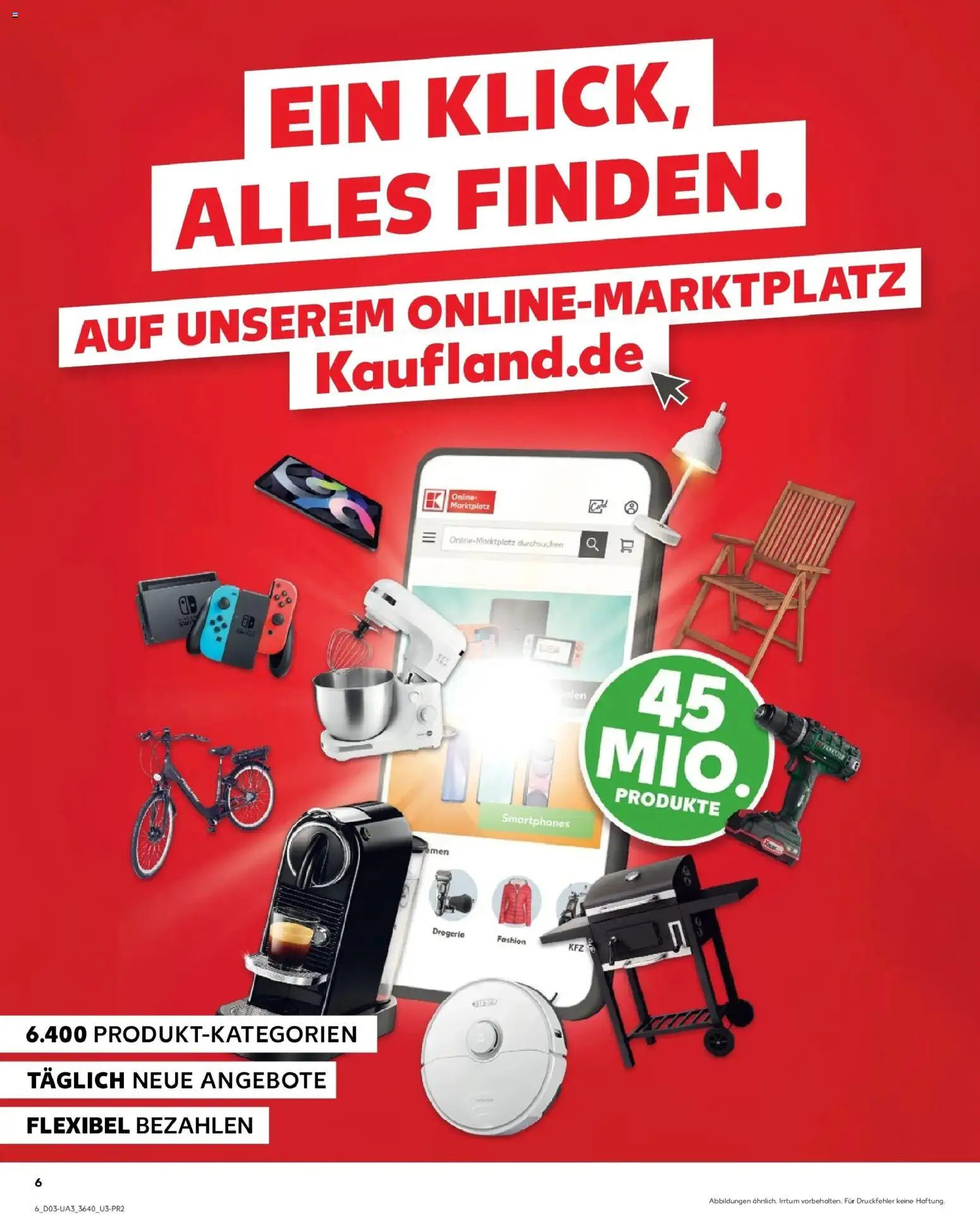Kaufland prospekt Chemnitz	 – gültig ab 15.01.2026 | Seite: 6 | Produkte: Kaffeemaschine, E-Bike, Smartphones, Tablet