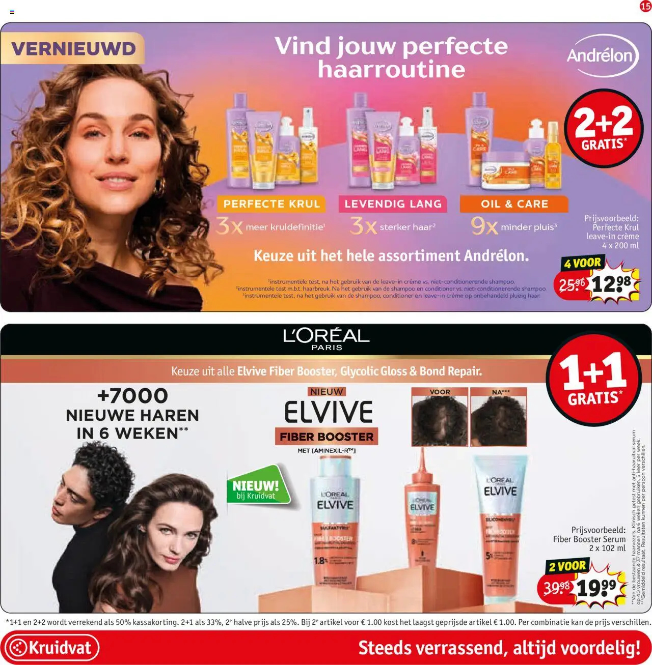  | Pagina: 15 | Producten: Kan, Shampoo, Conditioner, Crème