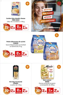 Coccinelle - Prévisualisation de Coccinelle catalogue valide à partir de 08.04.2026 | Page: 12 | Produits: Hot dog, Moutarde, Viande, Cordon bleu